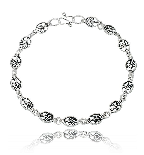 Pulseira De Prata Árvore Da Vida – Joia em Prata 925 de Qualidade