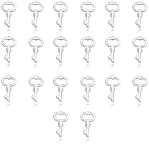 KIT 10 BRINCOS DE PRATA 2° FURO CHAVE