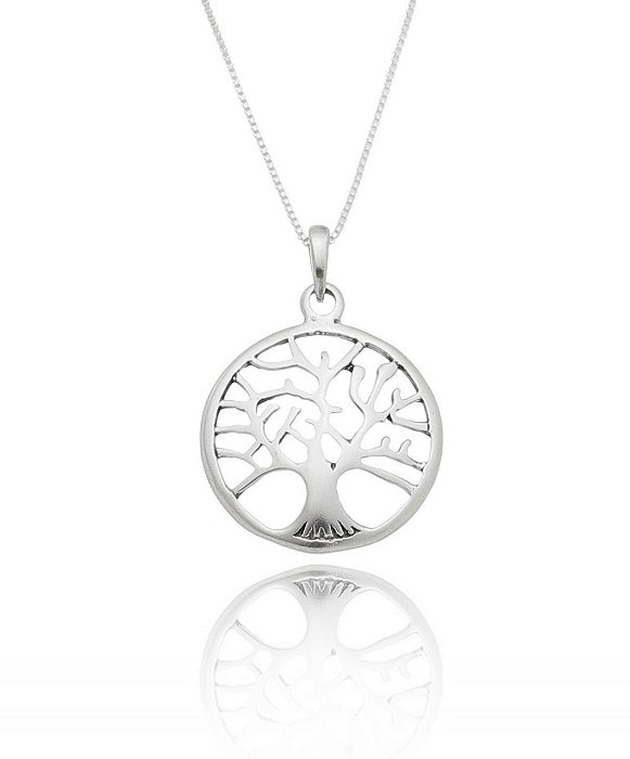 Colar De Prata Árvore Da Vida – Joia em Prata 925 de Qualidade