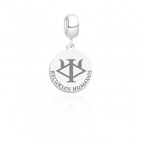 Berloque De Prata Profissão Recursos Humanos  – Joia em Prata 925 de Qualidade