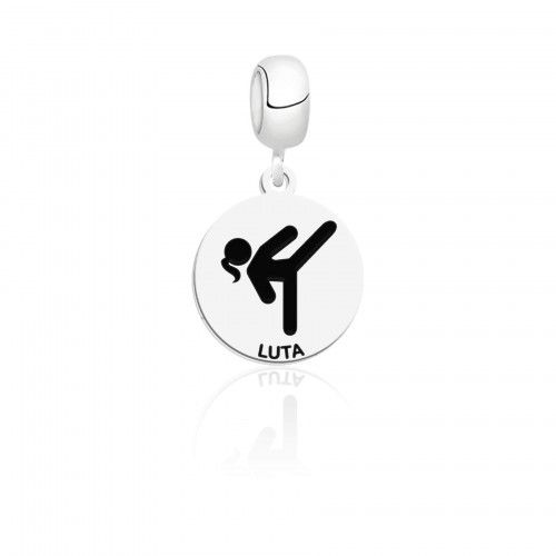 Berloque De Prata Hobbie Luta – Joia em Prata 925 de Qualidade