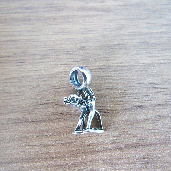 Berloque De Prata Bambi Love – Joia em Prata 925 de Qualidade