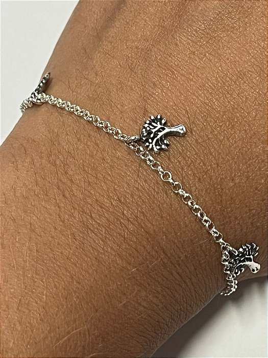 Pulseira De Prata De Bali Mini Arvores Da Vida – Joia em Prata 925 de Qualidade