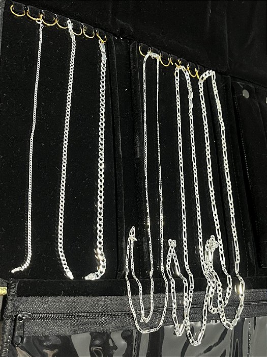 Kit Revenda Correntes E Pulseiras De Prata Masculina - Kit 7 – Joia em Prata 925 de Qualidade