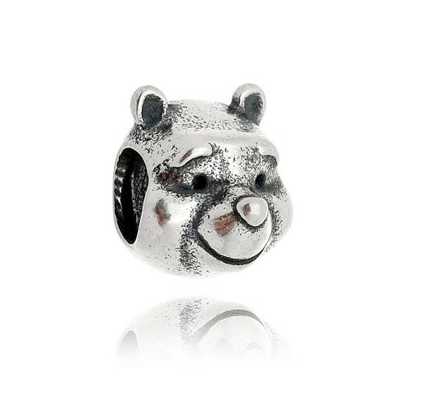 Berloque De Prata Pooh – Joia em Prata 925 de Qualidade