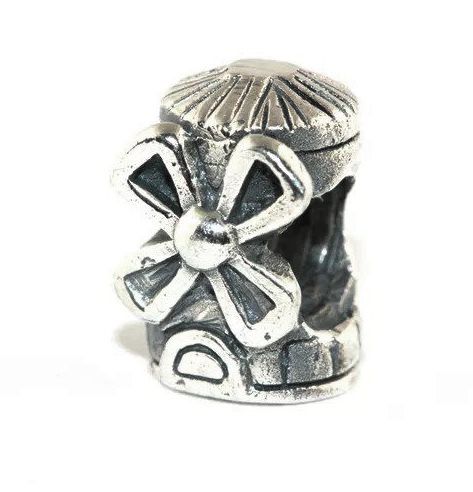 Berloque De Prata Catavento – Joia em Prata 925 de Qualidade