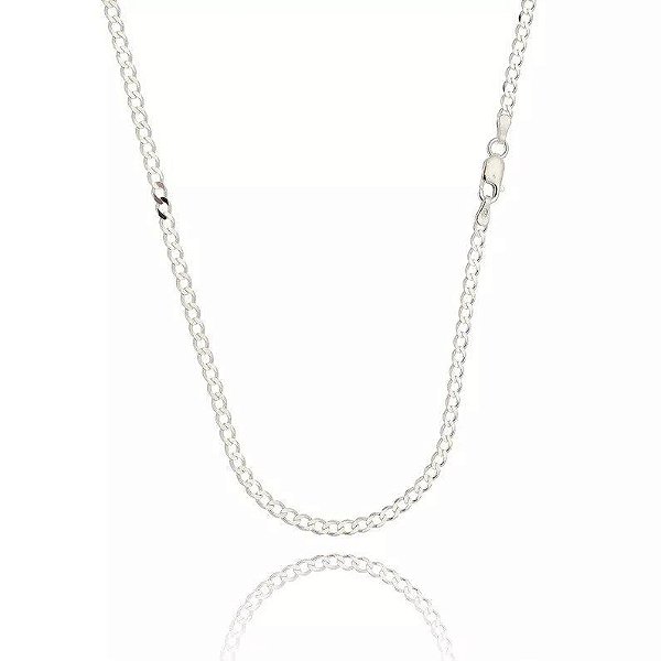 Corrente De Prata Masculina Grumet 60X0,3 Cm – Joia em Prata 925 de Qualidade