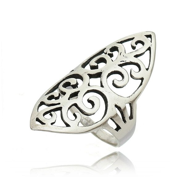 Anel De Prata Bali Kuta – Joia em Prata 925 de Qualidade