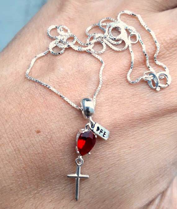 Colar Mix Fé – Joia em Prata 925 de Qualidade