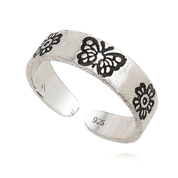 Falange De Prata De Bali Natureza – Joia em Prata 925 de Qualidade