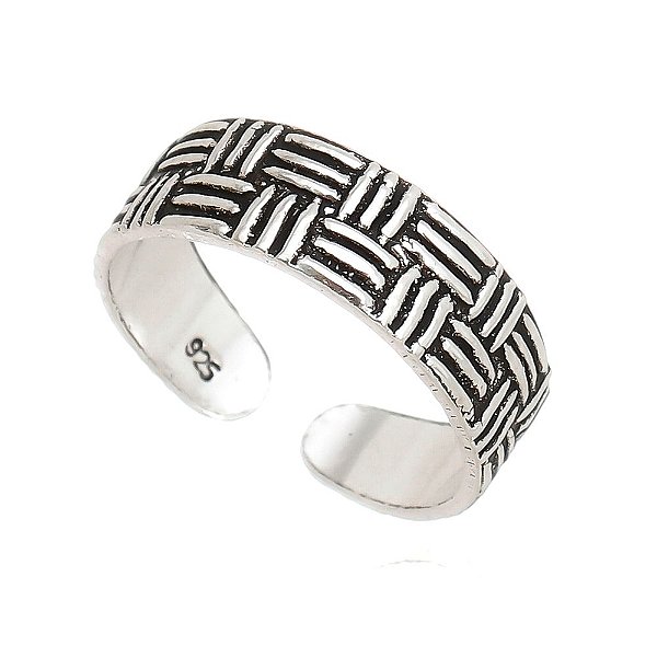 Falange De Prata De Bali Arquitetura – Joia em Prata 925 de Qualidade