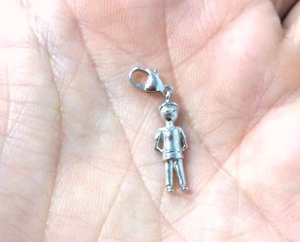 Pingente Prata Com Ródio Menino – Joia em Prata 925 de Qualidade