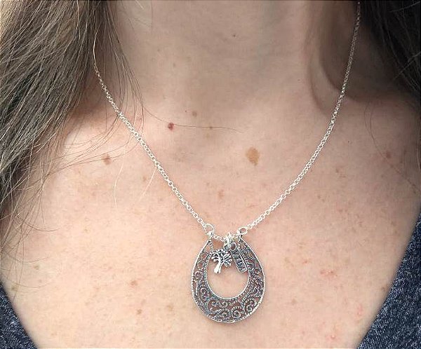 Colar De Prata Vida Style – Joia em Prata 925 de Qualidade