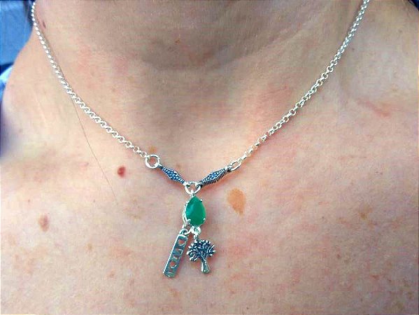 Colar De Prata Vida Com Propósito – Joia em Prata 925 de Qualidade