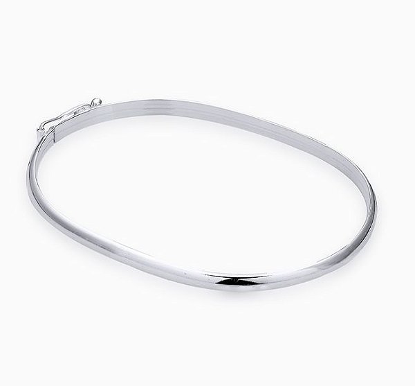 Bracelete De Prata Lisa - Braceletinho 3Mm – Joia em Prata 925 de Qualidade