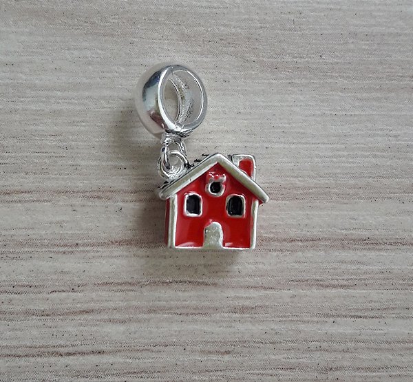 Berloque De Prata Casa De Campo – Joia em Prata 925 de Qualidade