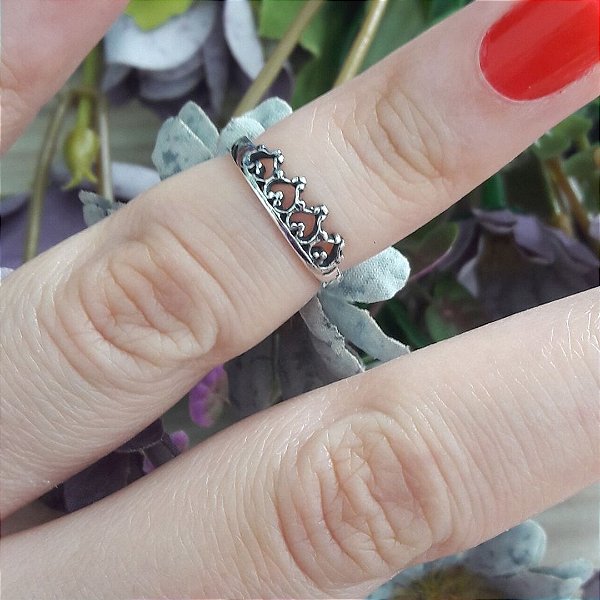 Anel De Prata Bali Falange Oriente – Joia em Prata 925 de Qualidade