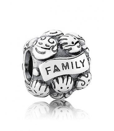 Berloque De Prata Familia – Joia em Prata 925 de Qualidade