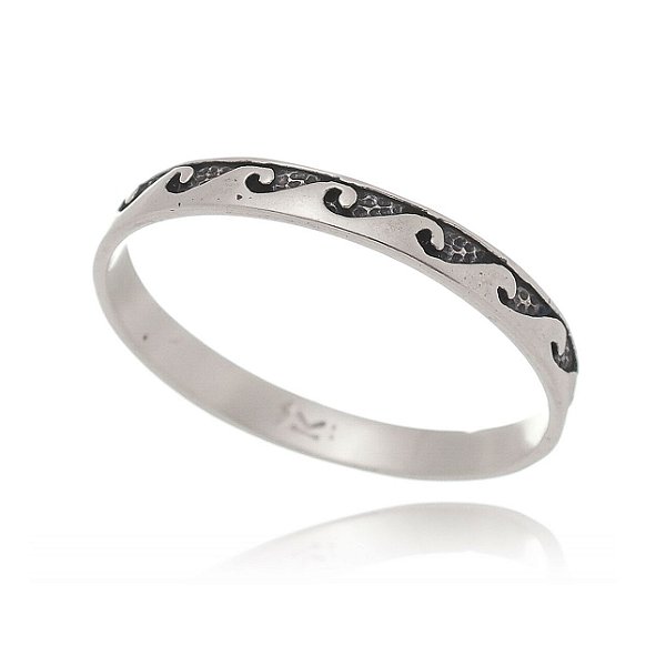 Anel De Prata Surf – Joia em Prata 925 de Qualidade