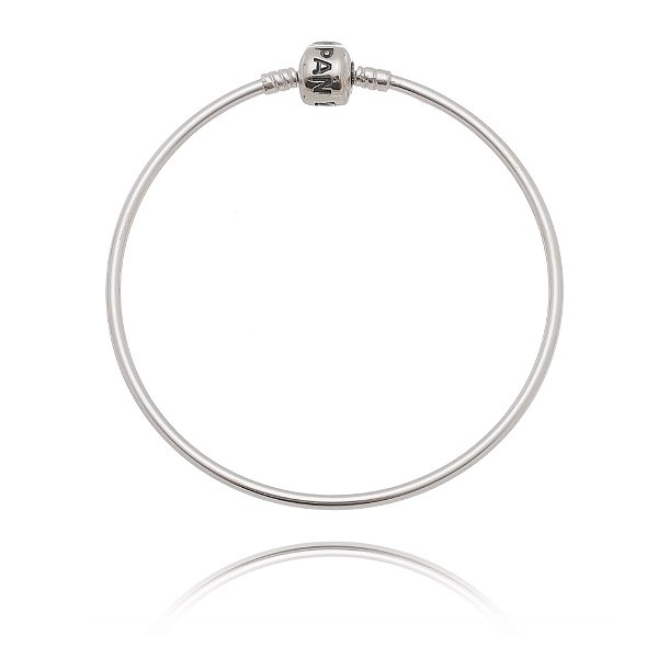 Bracelete Rígido De Prata Para Berloques 6,0 Cm – Joia em Prata 925 de Qualidade