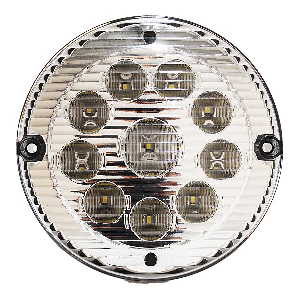 Lanterna Traseira 155mm Ônibus Caminhão Carreta 10 LED CR 12V