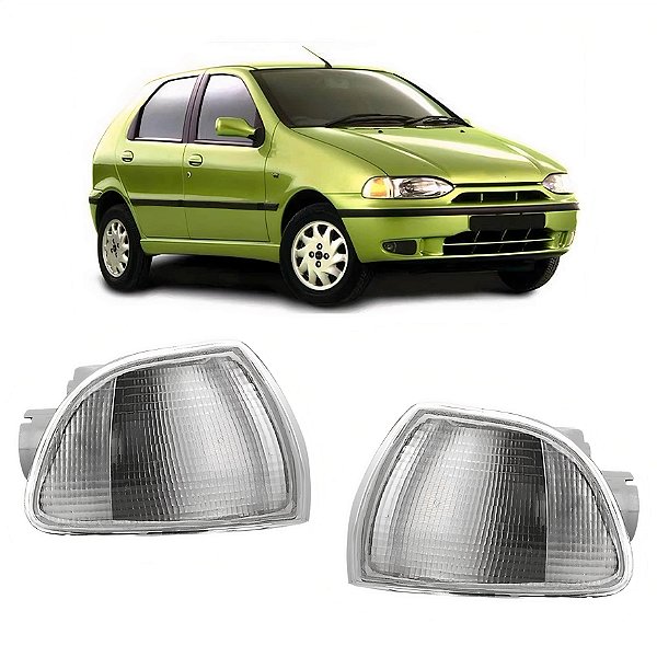 Lanterna Dianteira Pisca Fiat Palio 96 97 98 99 Cristal PAR