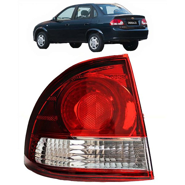 Lanterna Traseira Corsa Classic 2011 2012 2013 2014 2015 2016 Lado Esquerdo