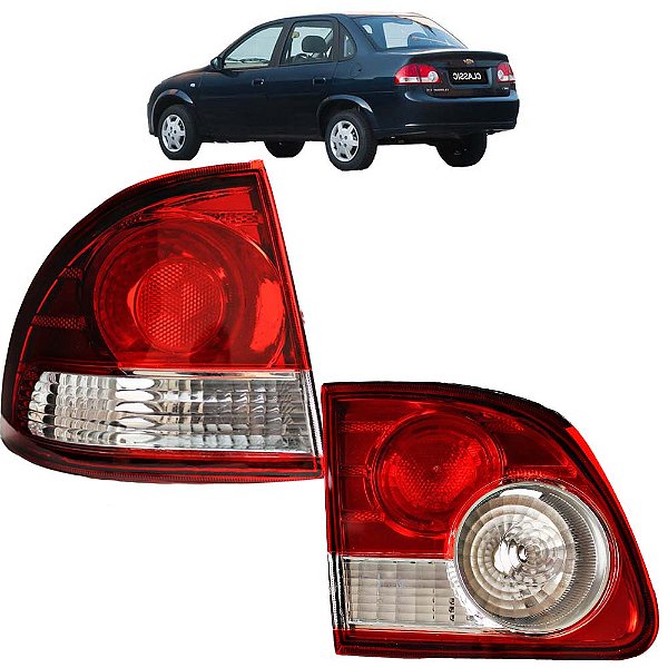 Lanterna Traseira Corsa Classic 2011 2012 2013 2014 2015 2016 KIT LE