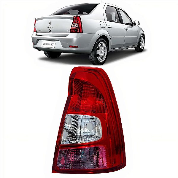 Lanterna Traseira Logan 2011 2012 2013 Lado Direito Passageiro