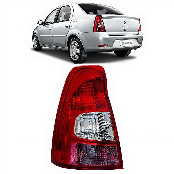 Lanterna Traseira Logan 2011 2012 2013 Lado Esquerdo Motorista