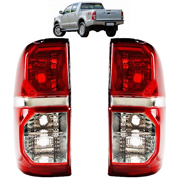 PAR Lanterna Traseira Toyota Hilux 2012 2013 2014 2015