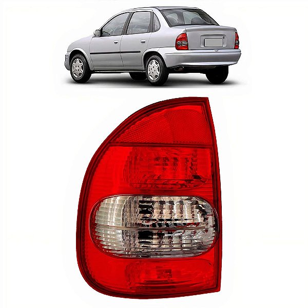 Lanterna Traseira Corsa Sedan Classic 2000 2001 2002 Lado Esquerdo