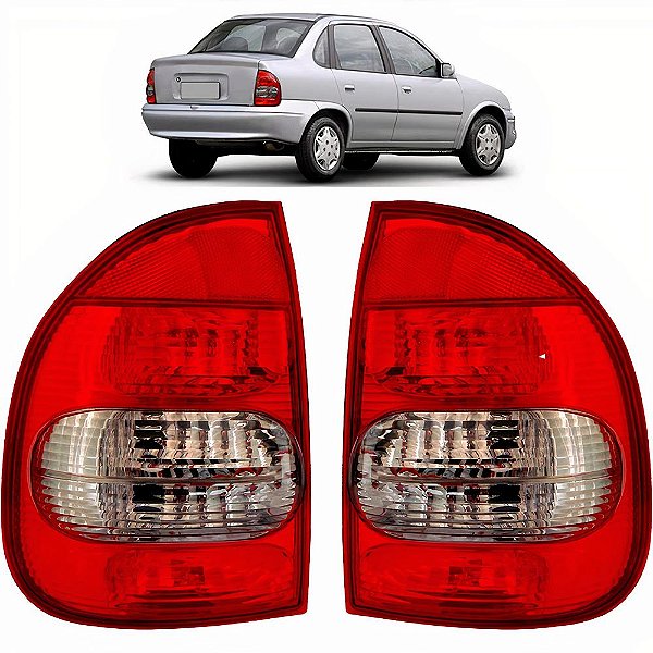 PAR Lanterna Traseira Chevrolet Corsa Sedan Classic 2000 2001 2002