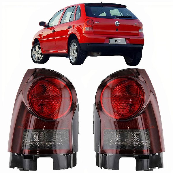 PAR Lanterna Traseira VW Gol POWER G4 2006 2007 2008 2009 2010 2011