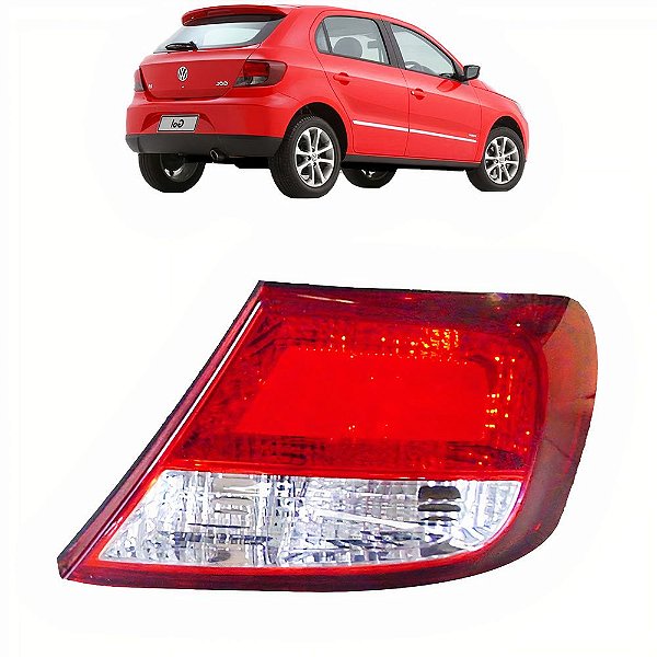 Lanterna Traseira Gol G5 GV 2009 2010 2011 2012 Lado Direito Passageiro BI