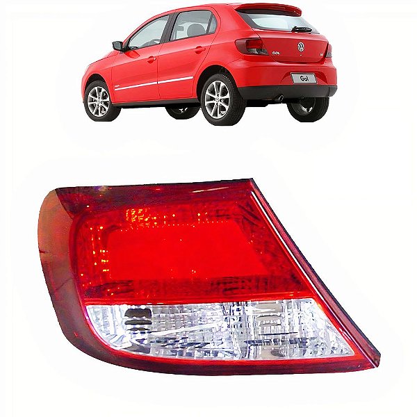 Lanterna Traseira Gol G5 GV 2009 2010 2011 2012 Lado Esquerdo Motorista BI