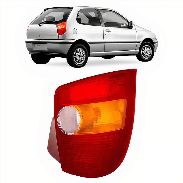 Lanterna Traseira Palio 1996 1997 1998 1999 2000 Tricolor LD