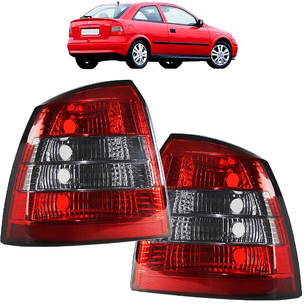 PAR Lanterna Traseira Astra Hatch 1999 2000 2001 2002 Cor FUMÊ