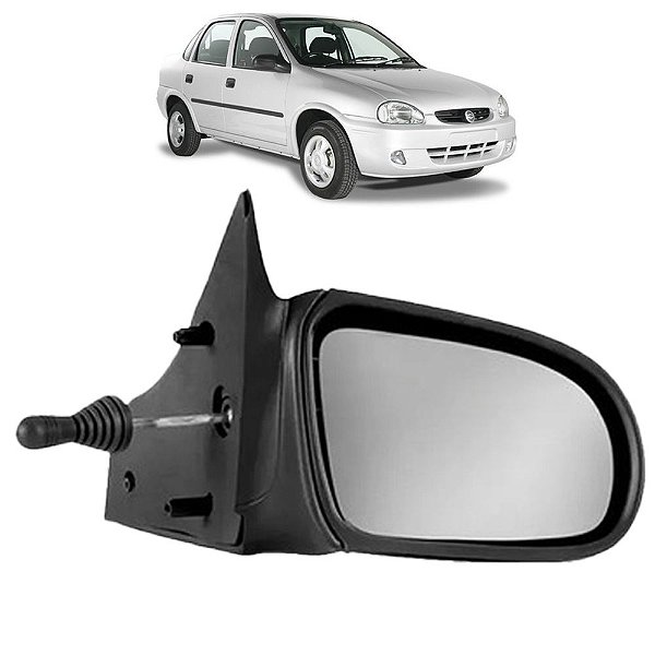 Retrovisor com Controle Corsa Sedan Classic 93 94 95 96 97 98 99 2000 2001 2002 Lado Direito