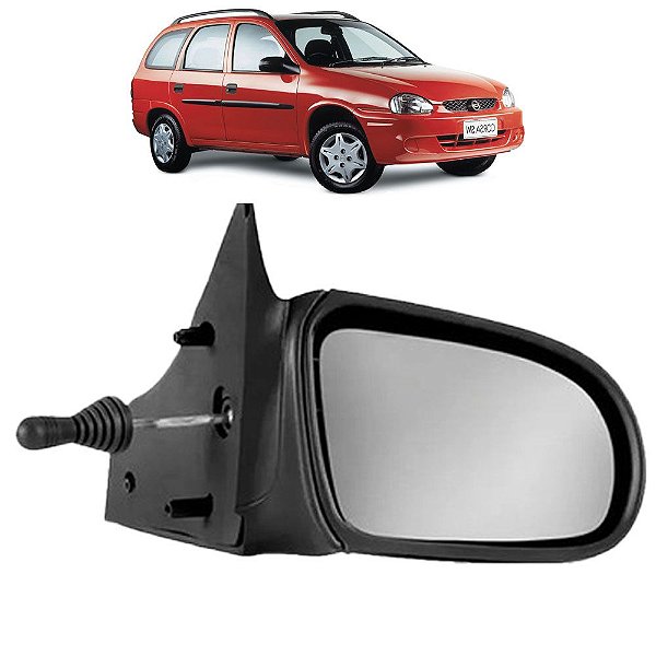 Retrovisor com Controle Corsa Wagon 93 94 95 96 97 98 99 2000 2001 2002 Lado Direito