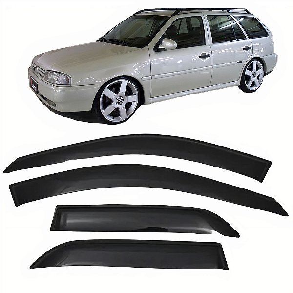 Calha de Chuva Parati Gol 97 até 2013 4 PORTAS