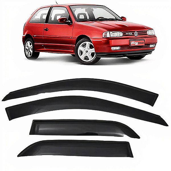Calha de Chuva Gol Parati 4 PORTAS 97 até 2013