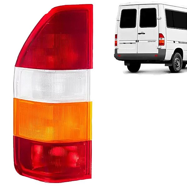 Lanterna Traseira Sprinter 1995 96 97 98 99 00 01 02 TRICOLOR LE