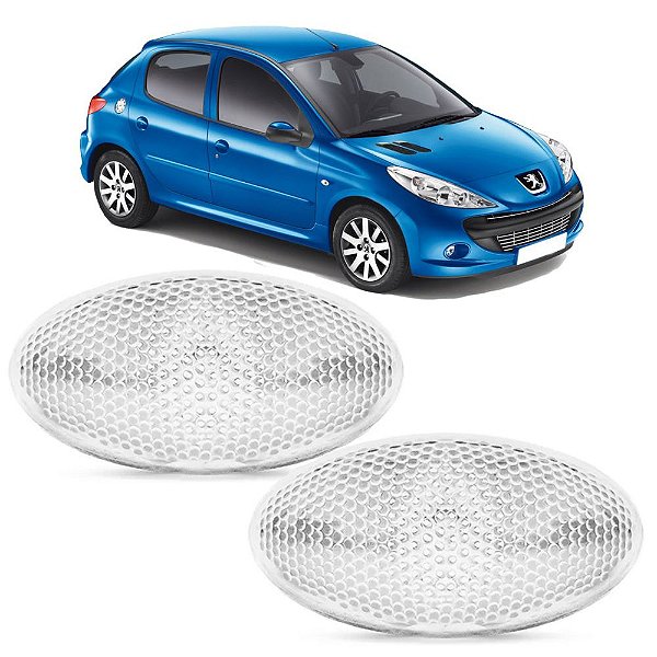 PAR Pisca Lateral Peugeot 206 207 307 Cristal