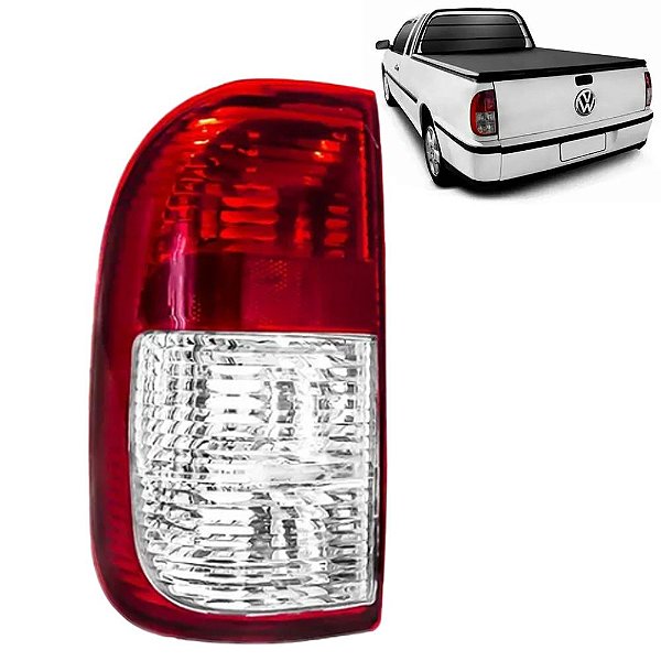 Lanterna Traseira Saveiro G3 2003 2004 2005 Cristal LE