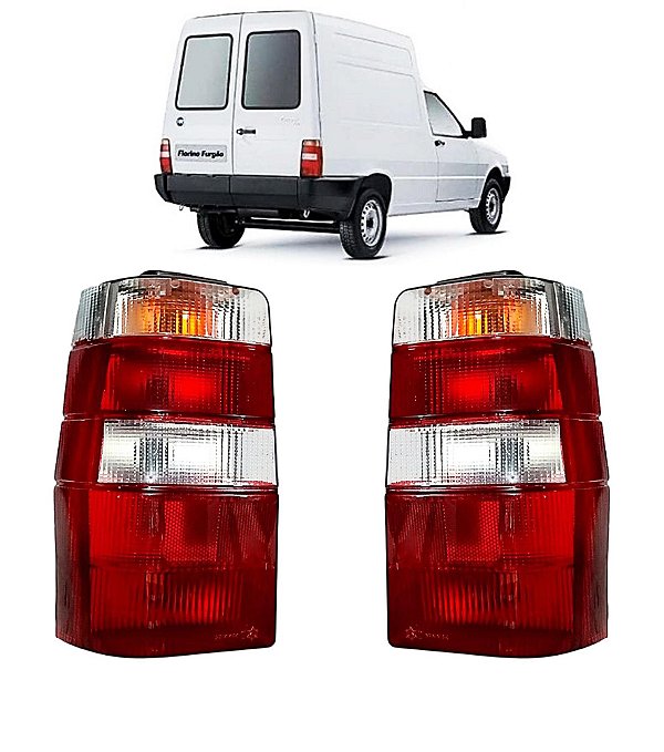 PAR Lanterna Traseira Fiorino 1986 87 88 89 90 até 2013 VM/CR