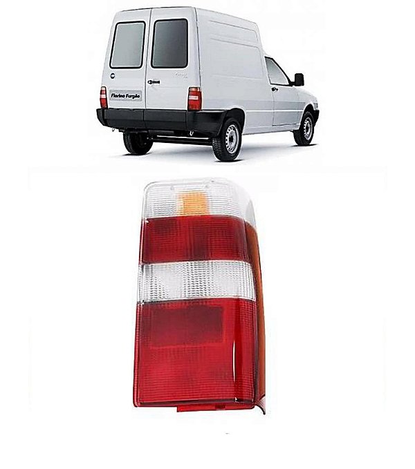 Lente Traseira Fiorino 1986 87 88 89 90 até 2013 VM/CR LD
