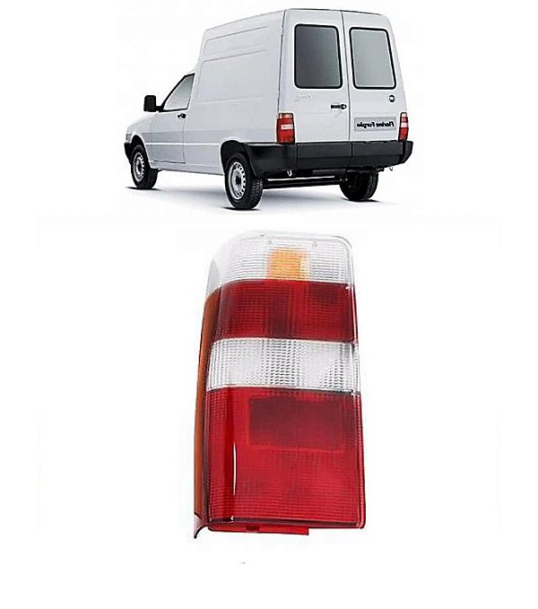 Lente Traseira Fiorino 1986 87 88 89 90 até 2013 VM/CR LE