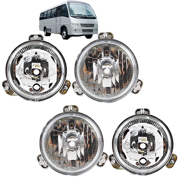 Cj4 Farol Ônibus Volare Viaggio Senior G6 Luz Alta Baixa IAM