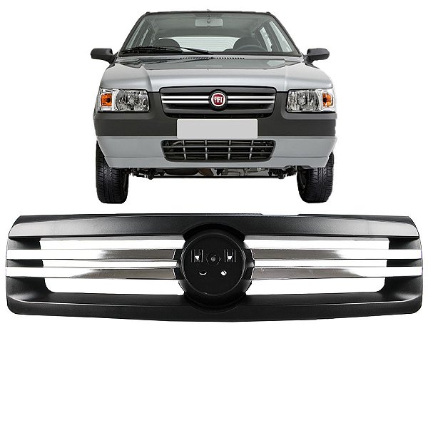 Grade Dianteira Uno 2009 2010 2011 2012 2013 Friso Cromado